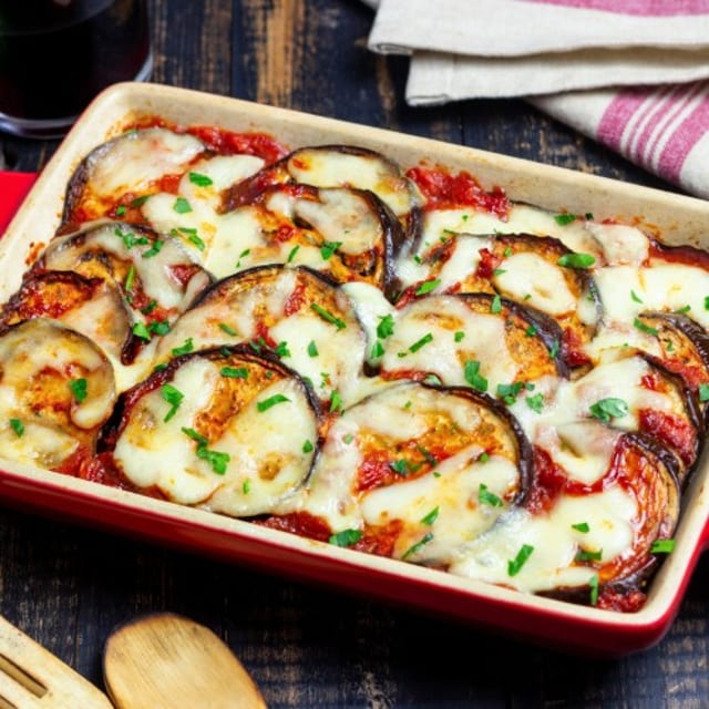 Eggplant Parmigiana - D.