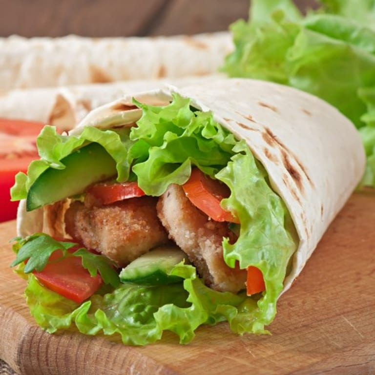 Buffalo Chicken Wrap Delight