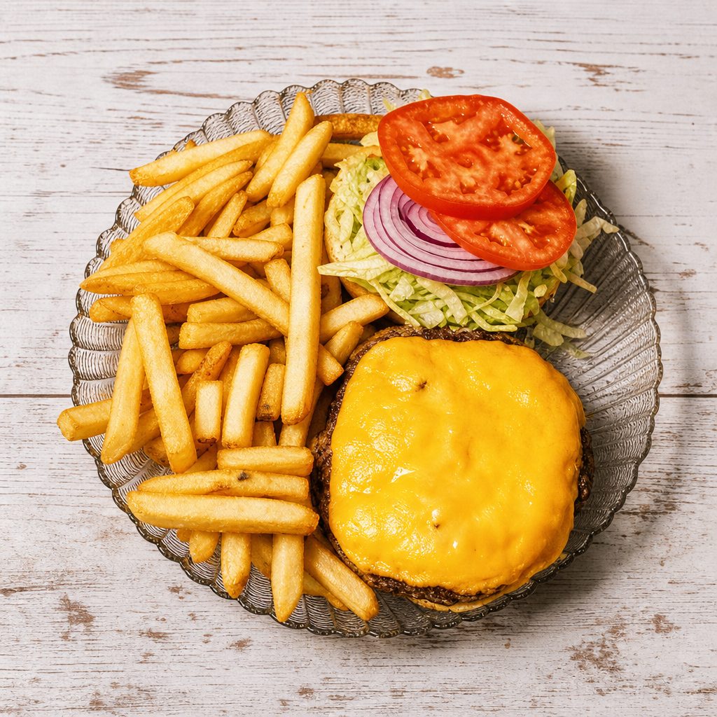 Cheeseburger & Fries.