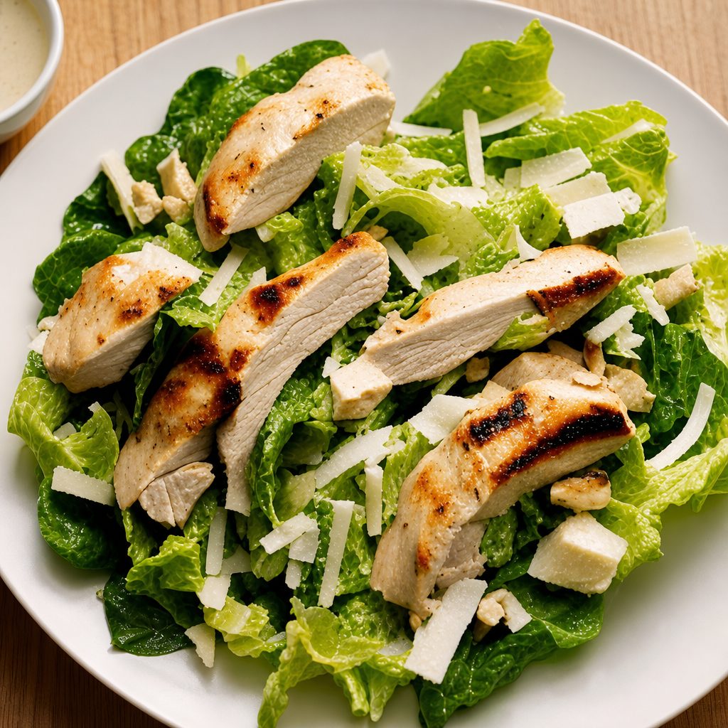 House Salad w/Chicken.